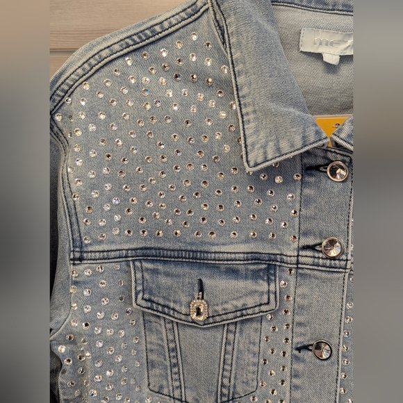 Studded Denim Jacket - Picture 2 of 10